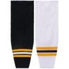 Boston Bruins MonkeySports Mesh Hockey Socks 1 Boston Bruins MonkeySports Mesh Hockey Socks -GoalieMonkey monkeysports hockey socks mesh bos inset2