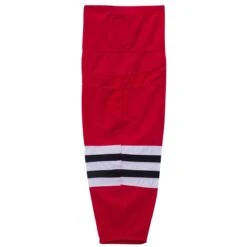 Chicago Blackhawks MonkeySports Mesh Hockey Socks -GoalieMonkey monkeysports hockey socks mesh chi inset2