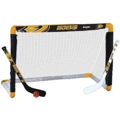 Anaheim Ducks Franklin NHL Mini Hockey Goal Set -GoalieMonkey ms1430481 inset1 1