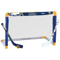 Buffalo Sabres Franklin NHL Mini Hockey Goal Set -GoalieMonkey ms1430486 inset1 1