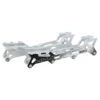 Mission Hi-Lo Silver Aluminum Chassis -GoalieMonkey ms1458835 1