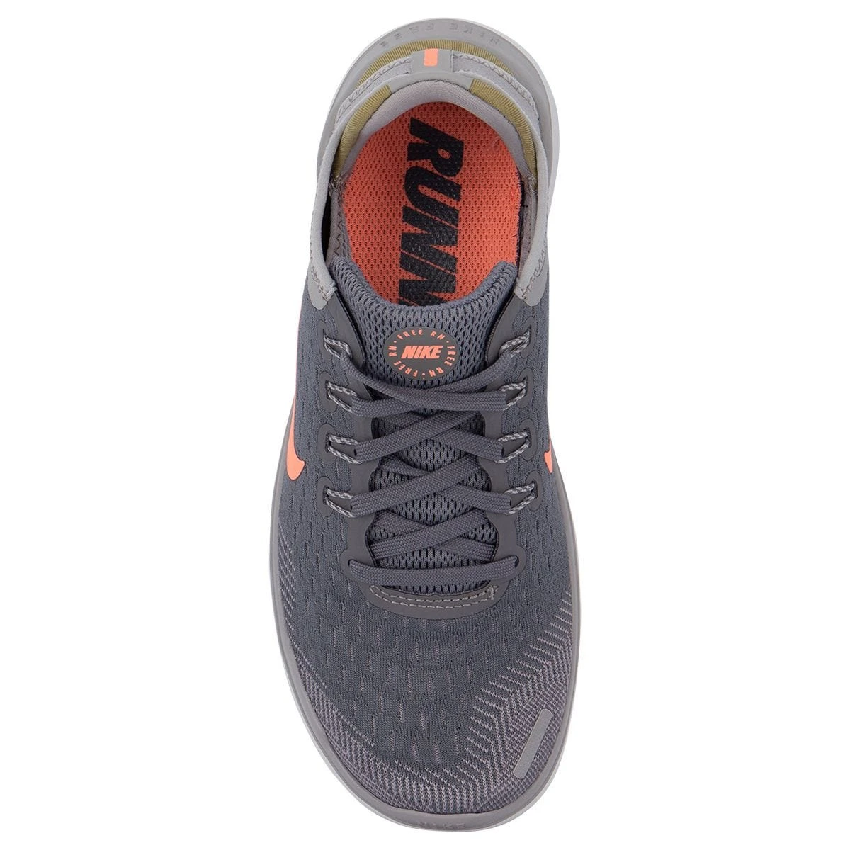 Nike Free RN 2018 Women's Running Shoes - Gunsmoke/Crimson Pulse/Atmospheric Grey 6 Nike Free RN 2018 Women's Running Shoes - Gunsmoke/Crimson Pulse/Atmospheric Grey - Image 5