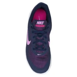 Nike Flex EXP 4 Women's Shoe - Midnight Navy/Obsidian/Fuchsia -GoalieMonkey nike hockey footwear flex exp 4 mdnvy obsd fch wmn inset5