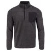 True Elevate Senior Quarter Snap Fleece Sweater -GoalieMonkey true hockey apparel elevate quarter snap fleece sweater sr