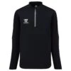 Warrior Covert Hybrid Junior Quarter Zip Pullover -GoalieMonkey warrior apparel covert hybrid 1 4 zip pullover jr