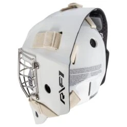 Warrior Ritual R/F1 Pro Senior Certified Straight Bar Goalie Mask -GoalieMonkey warrior goalie mask ritual r f1 pro sr inset4
