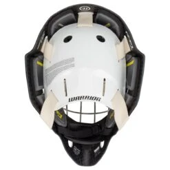 Warrior Ritual R/F1 Pro Senior Certified Straight Bar Goalie Mask -GoalieMonkey warrior goalie mask ritual r f1 pro sr inset5