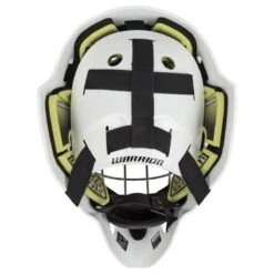 Warrior Ritual R/F1 Senior Certified Straight Bar Goalie Mask -GoalieMonkey warrior goalie mask ritual r f1 sr inset5