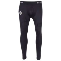 Warrior Senior Compression Jock Pant W/ Cup -GoalieMonkey warrior hockey jock compression pant sr inset1